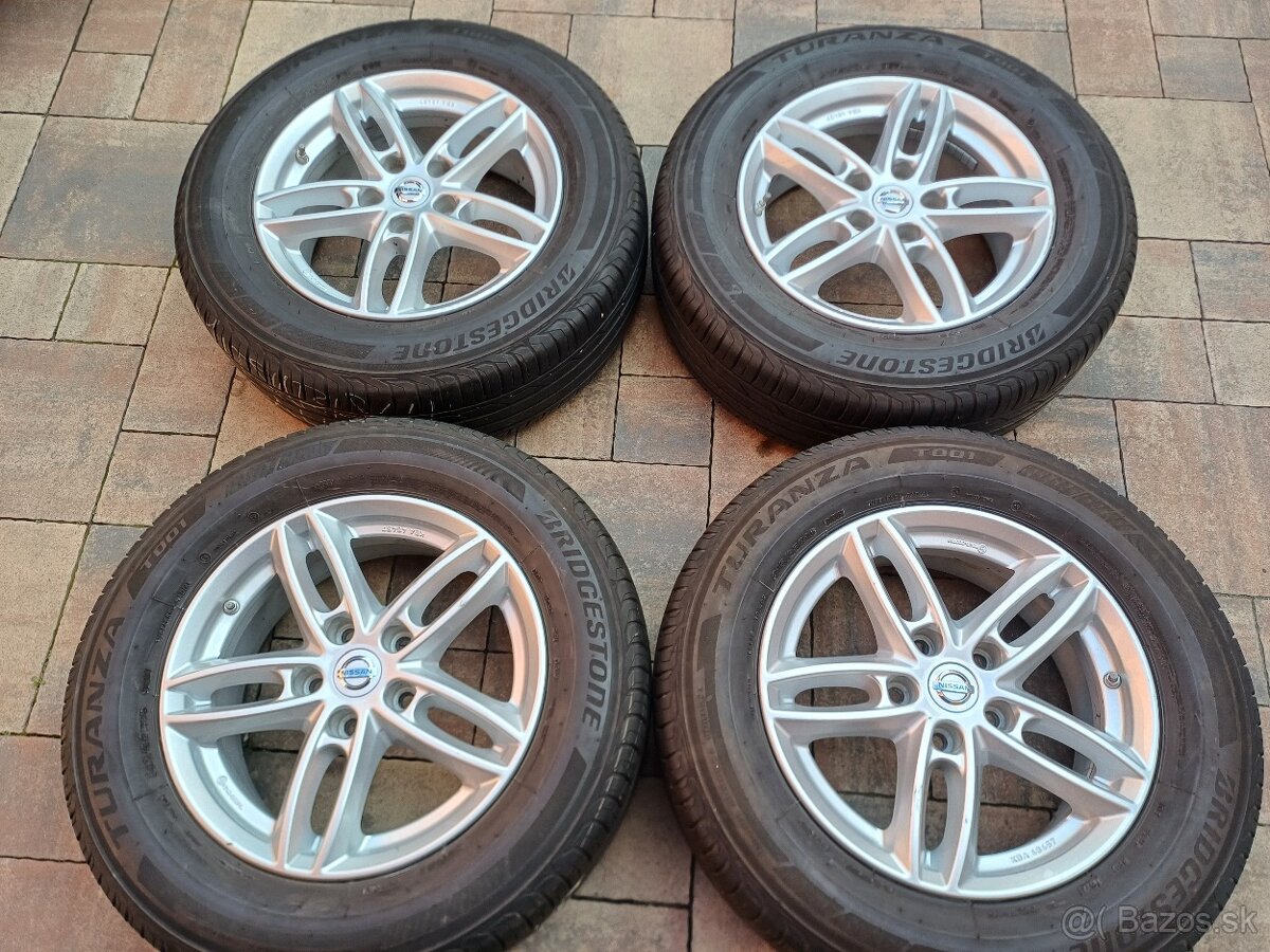 hlinikové disky org.Nissan,Dacia,--61/2Jx16-ET-40--5x114,3