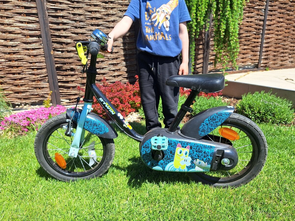 B-twin mini monsters detsky bicykel 14