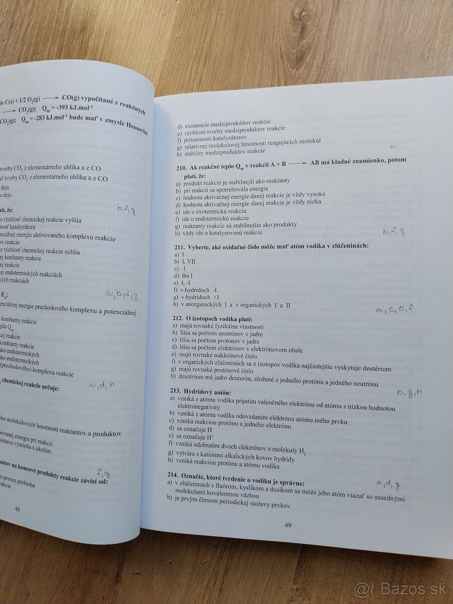 Podklady na prijímacie skúšky na medicínu