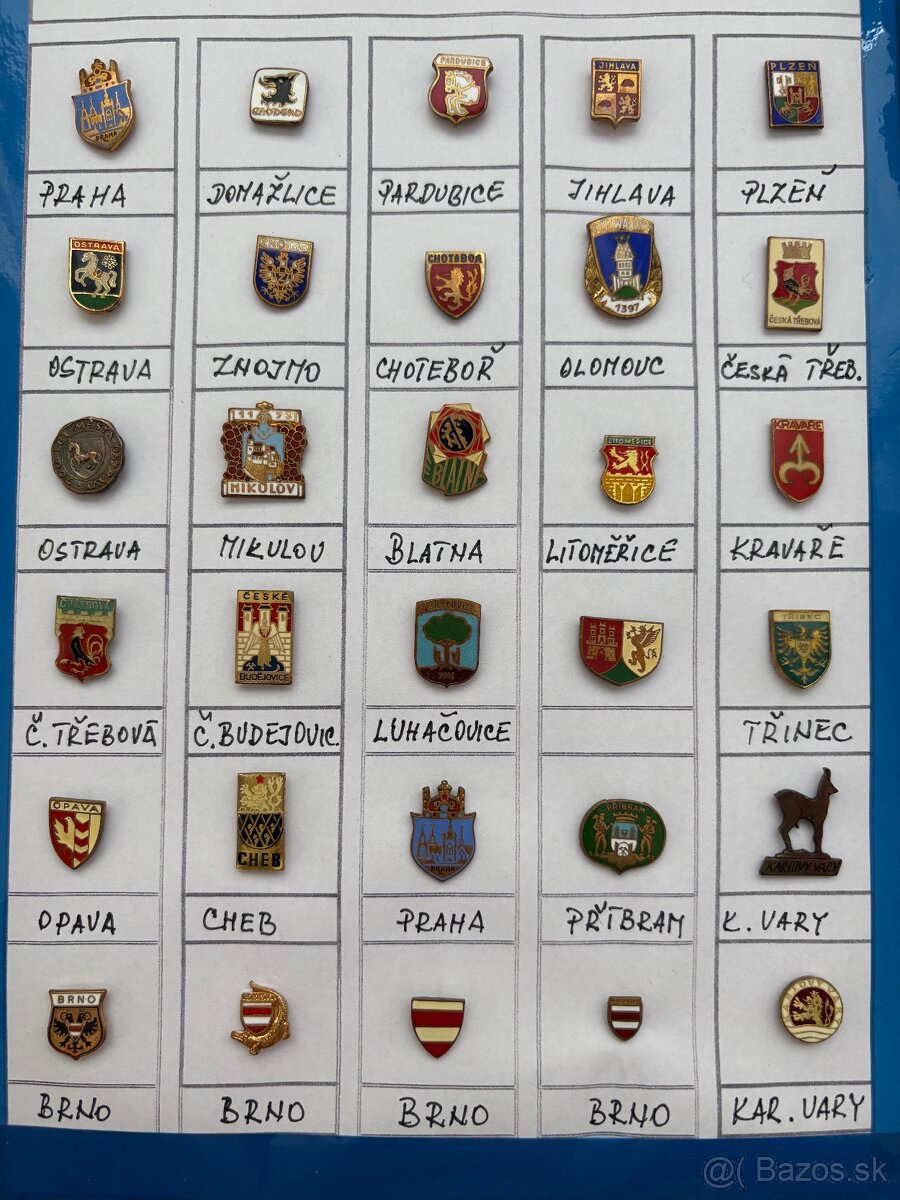 Staré odznaky - len pre vášnivého zberateľa