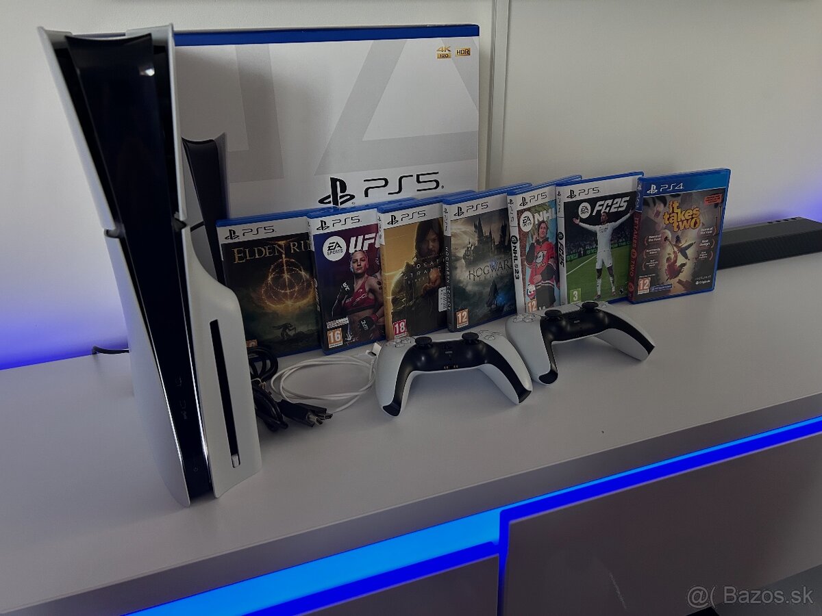 PlayStation 5 | DISC 2x DualShock | FC 25 | NHL 23 | UFC 5 |
