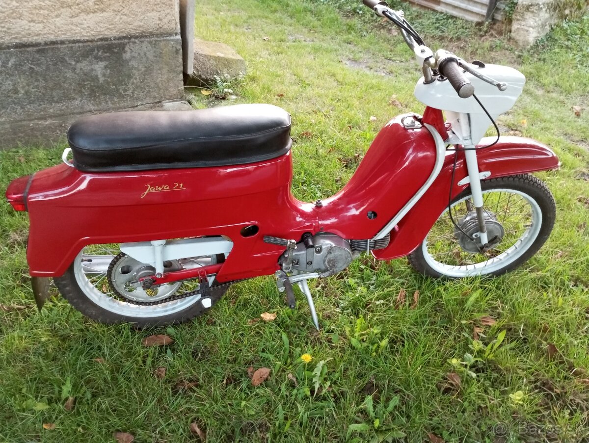 Predám Jawa 21po čiastočnej oprave.