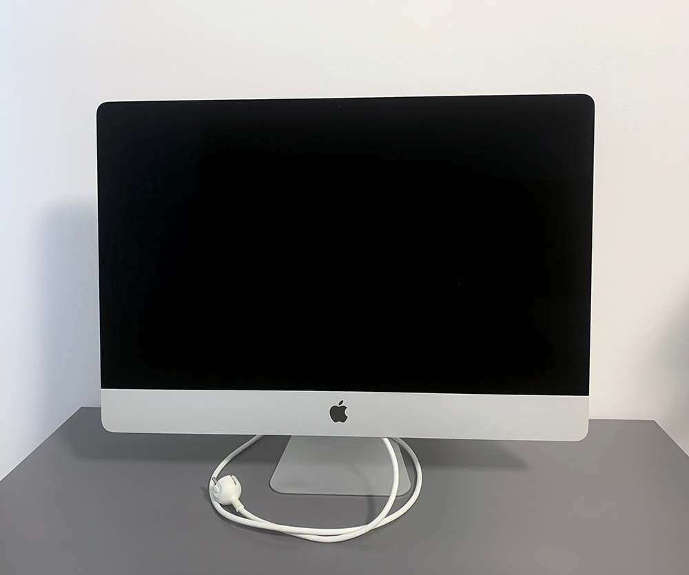 Apple iMac 27-inch, Intel i7, RAM 32 GB, SSD 512 GB