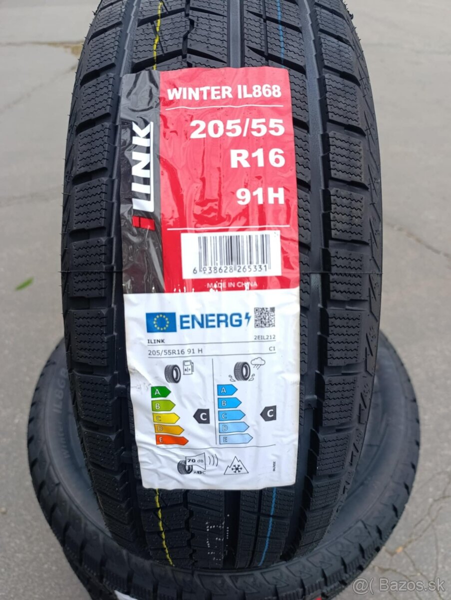 NOVE, Nepouzivane zimne pneumatiky ILINK 205/55/r16 91H