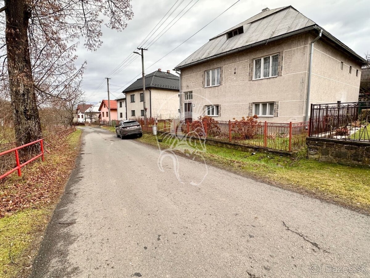 Na predaj aj prenájom rodinný dom v obci Strihovce