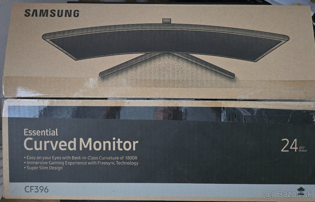 Zakriveny herny monitor Samsung