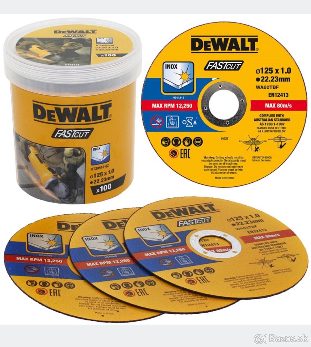 Rezné kotúče dewalt