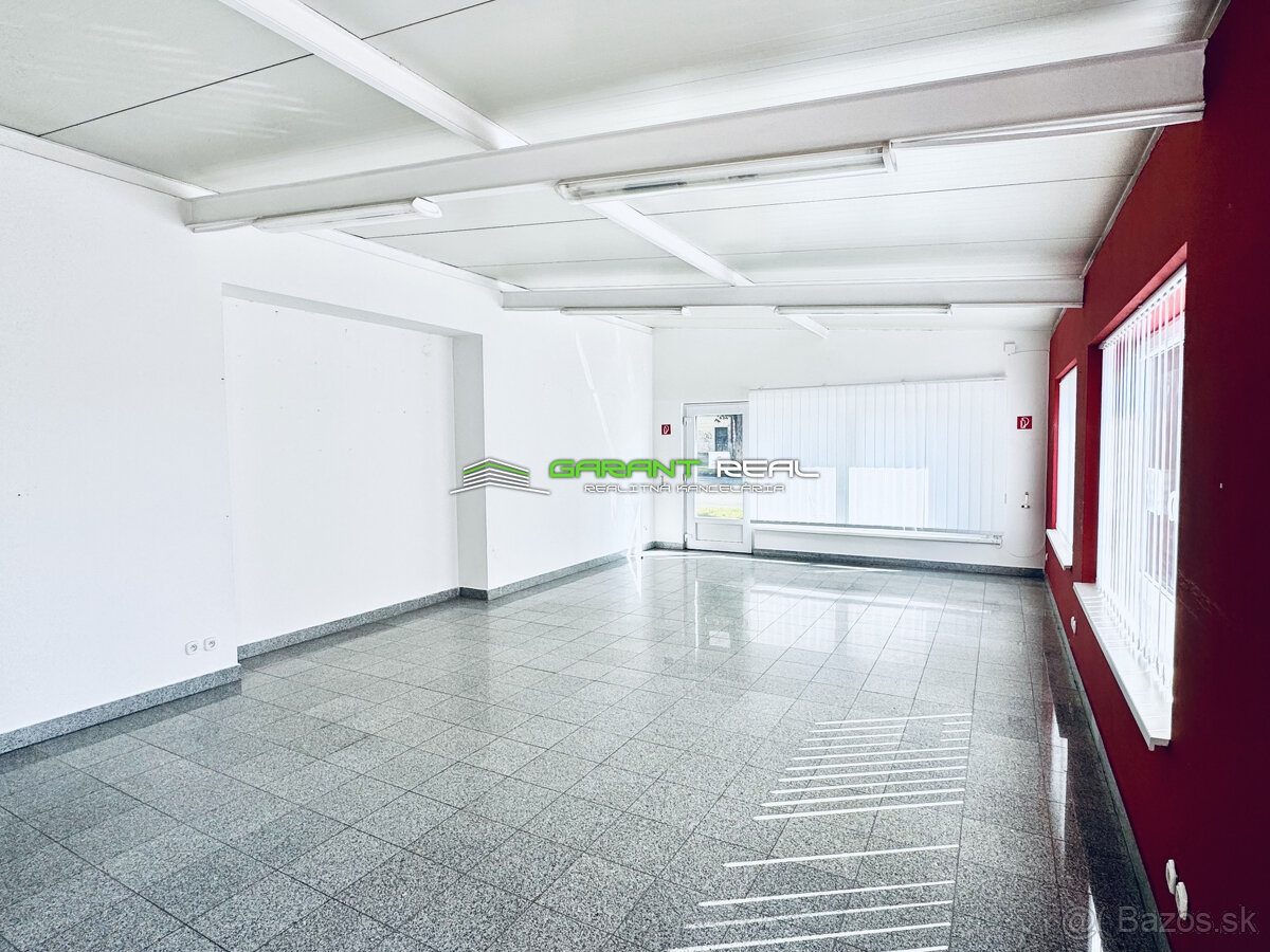 Prenájom obchodný priestor 110 m2, Masarykova ul.
