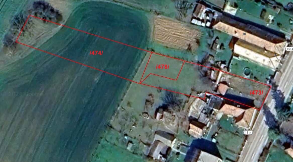 Stavebný pozemok Hontianska Vrbica