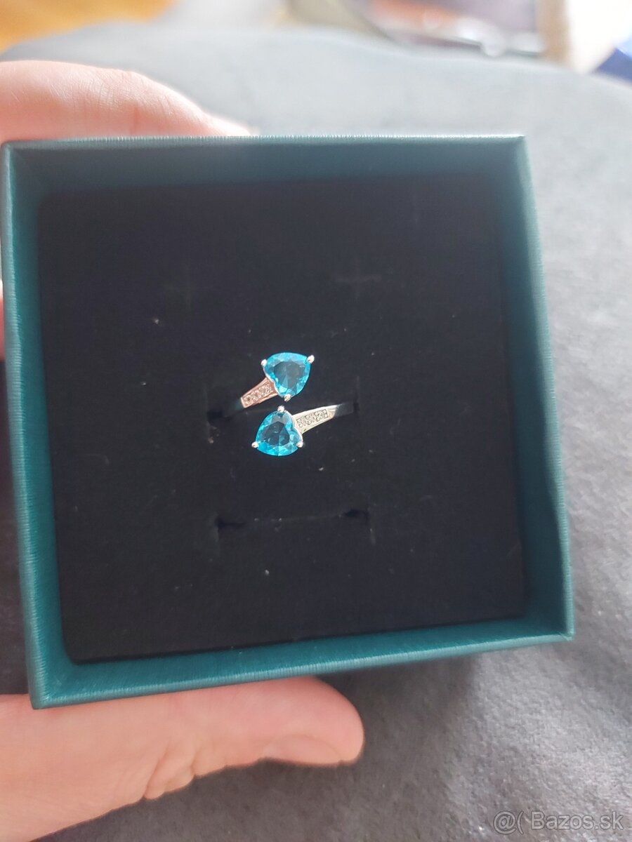 Strieborný prsteň nový