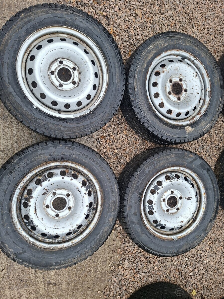 Opel R16 plechové Disky