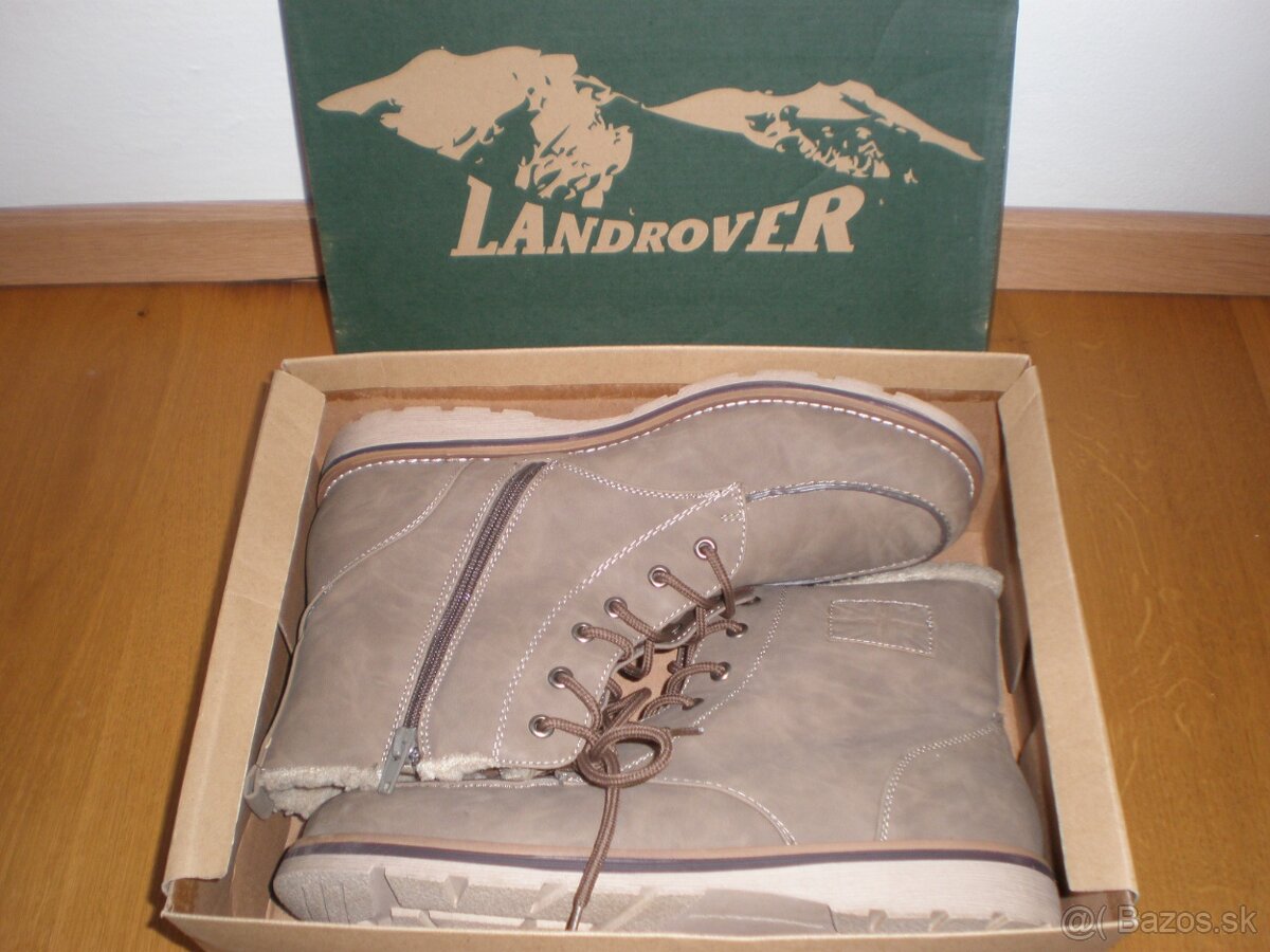 Nové zateplené topánky LANDROVER