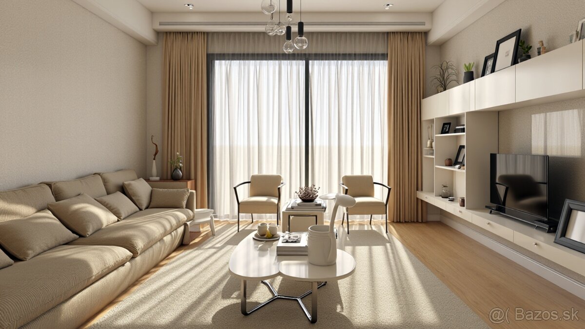 Svetlo, priestor a možnosti: 2-izbový byt s loggiou 14 m²