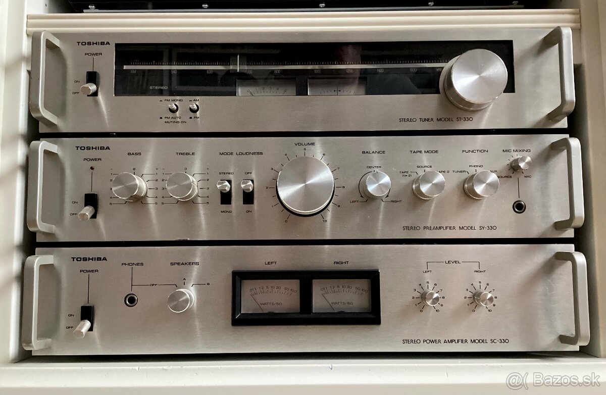 Hi-Fi komponenty Toshiba