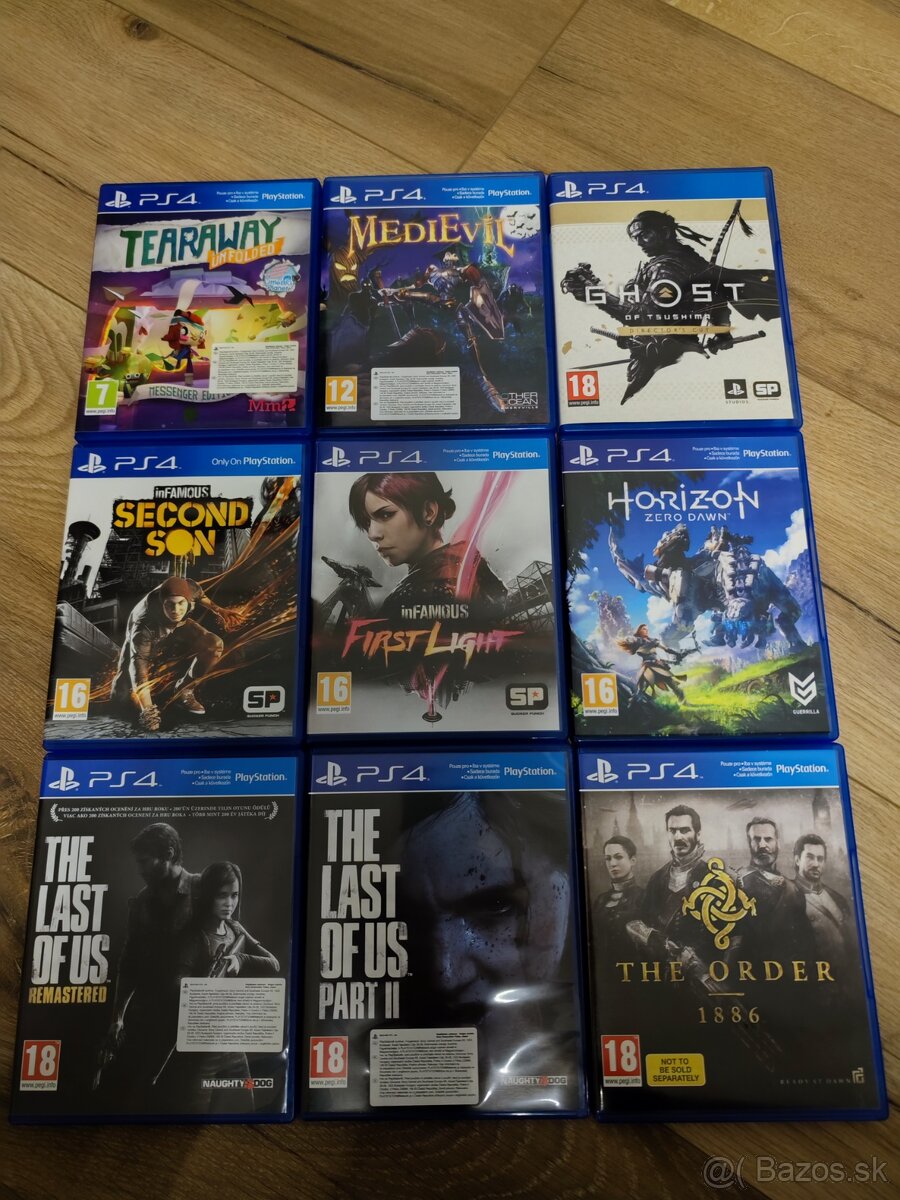 Predam hry na PS4 v 100% stave.