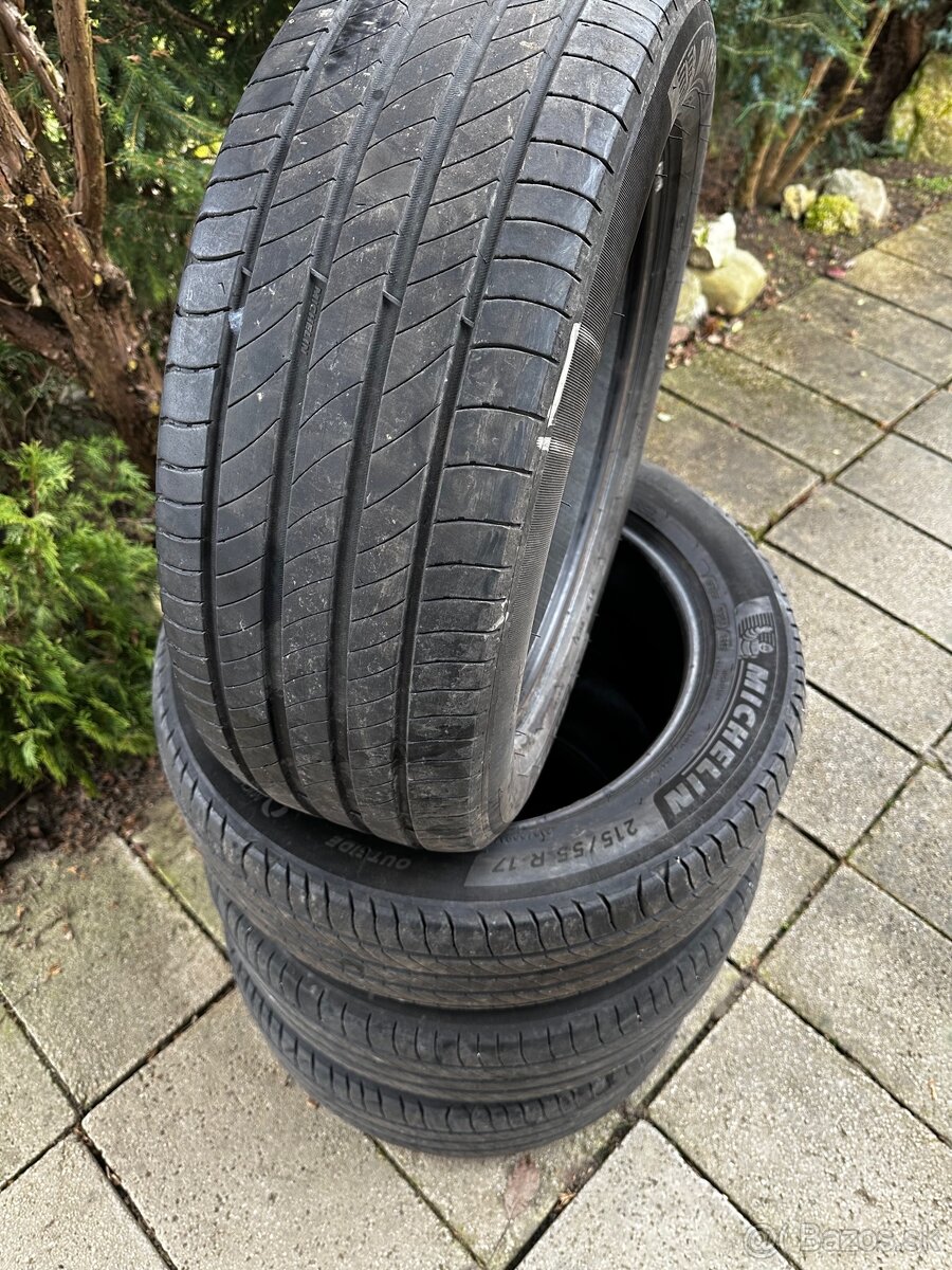 LETNÁ SADA 215/55 R17 MICHELIN PRIMACY 4 2023