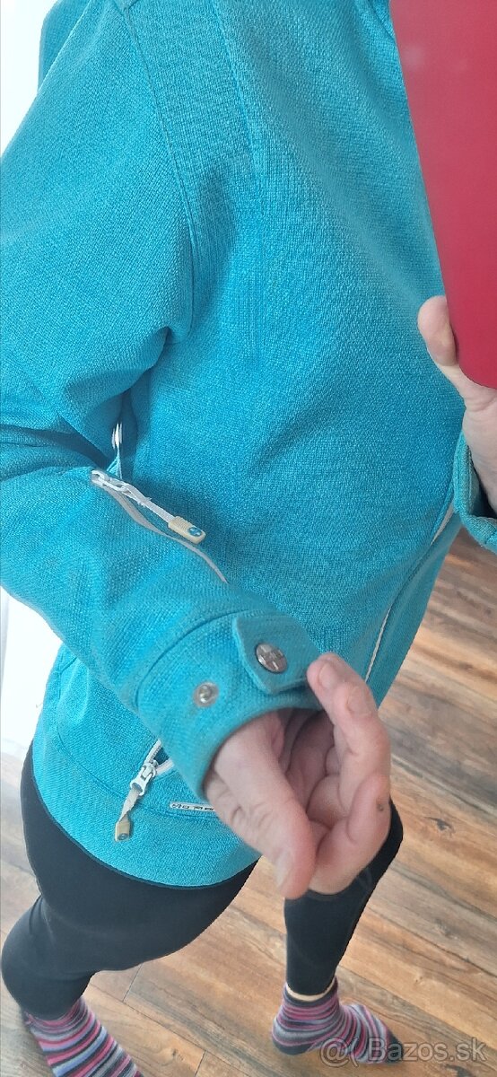 Bunda Alpine Pro softshell zimna bunda S/M