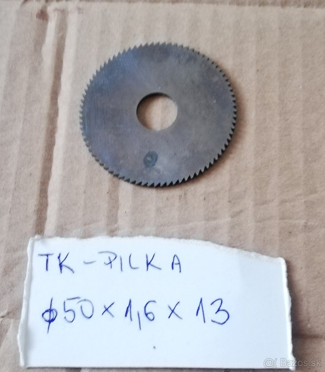 TK - pilka d 50x1,3x13 - monolit (4ks)