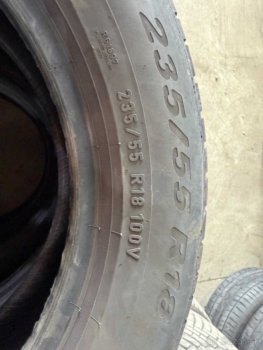 Predám letné pneumatiky 235/55 R 18.
