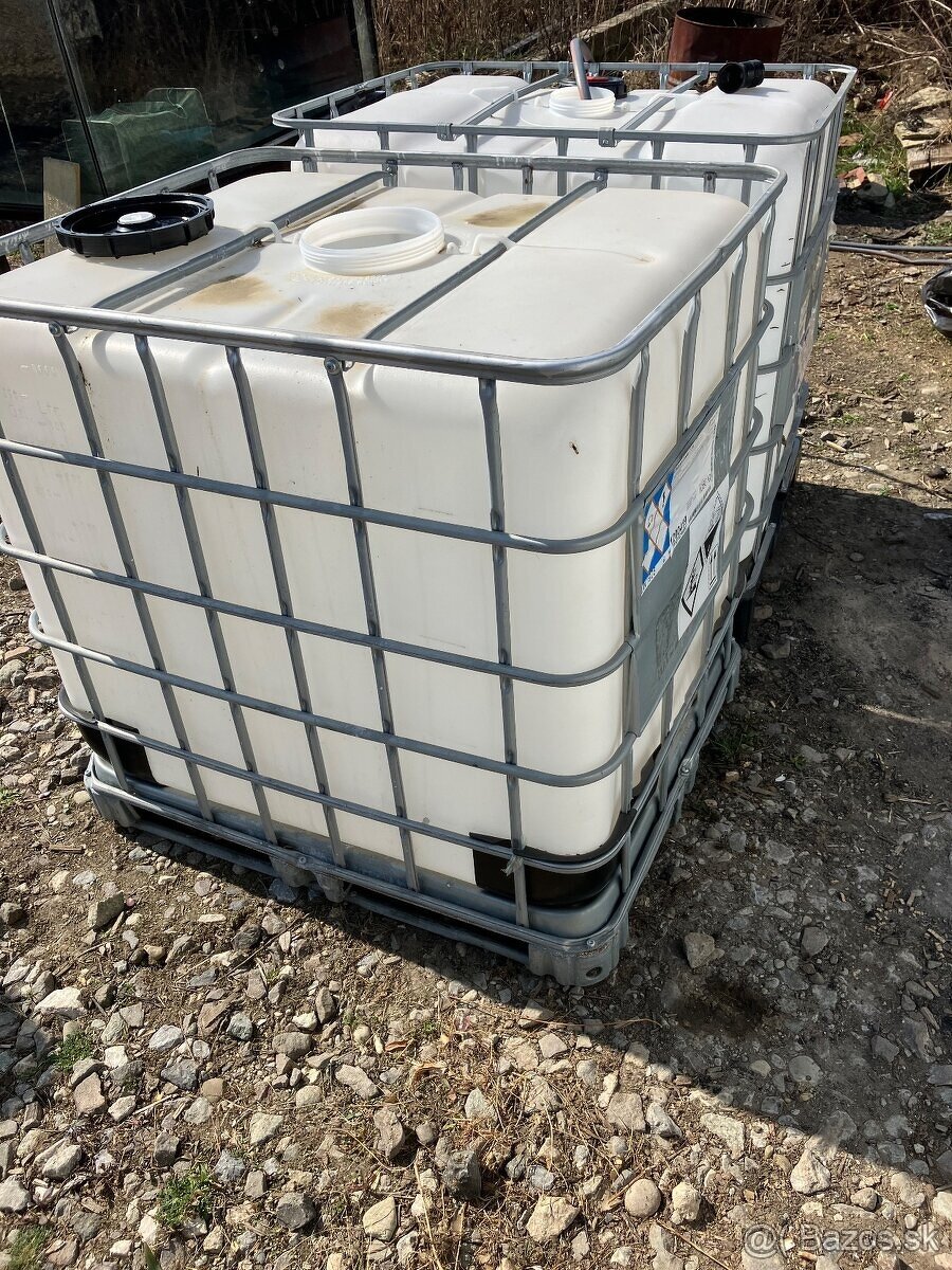 Ibc container 1000l košice mam 2ks