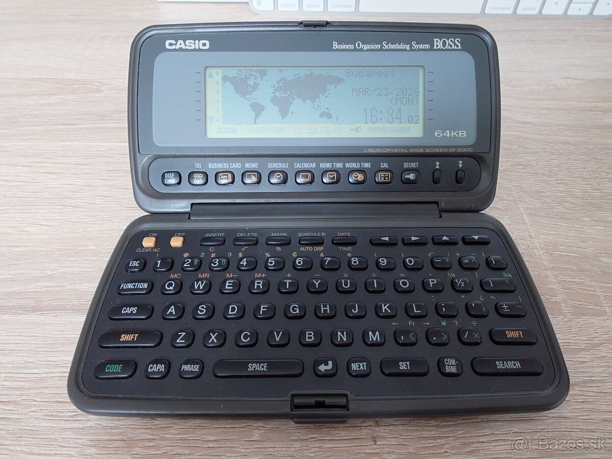 Casio BOSS SF-8300 pre zberateľa – plne funkčný retro klenot