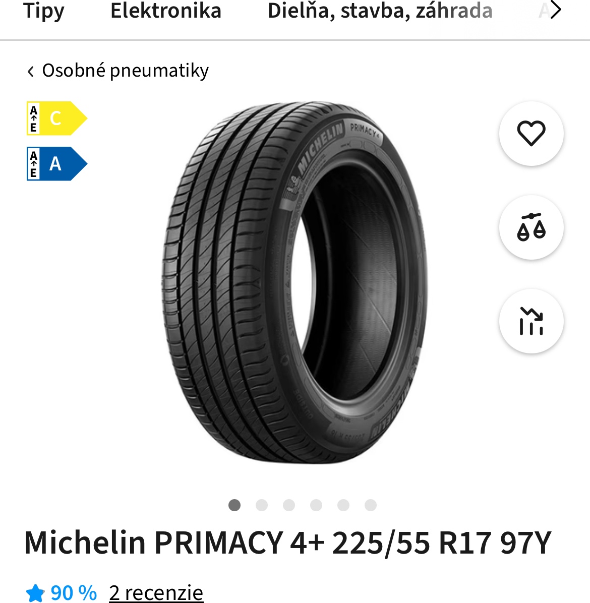 Kúpim Michelin primacy 4+ letné