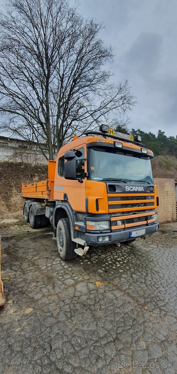 Scania P114CB 6x4 , 280kw , r.v. 2005