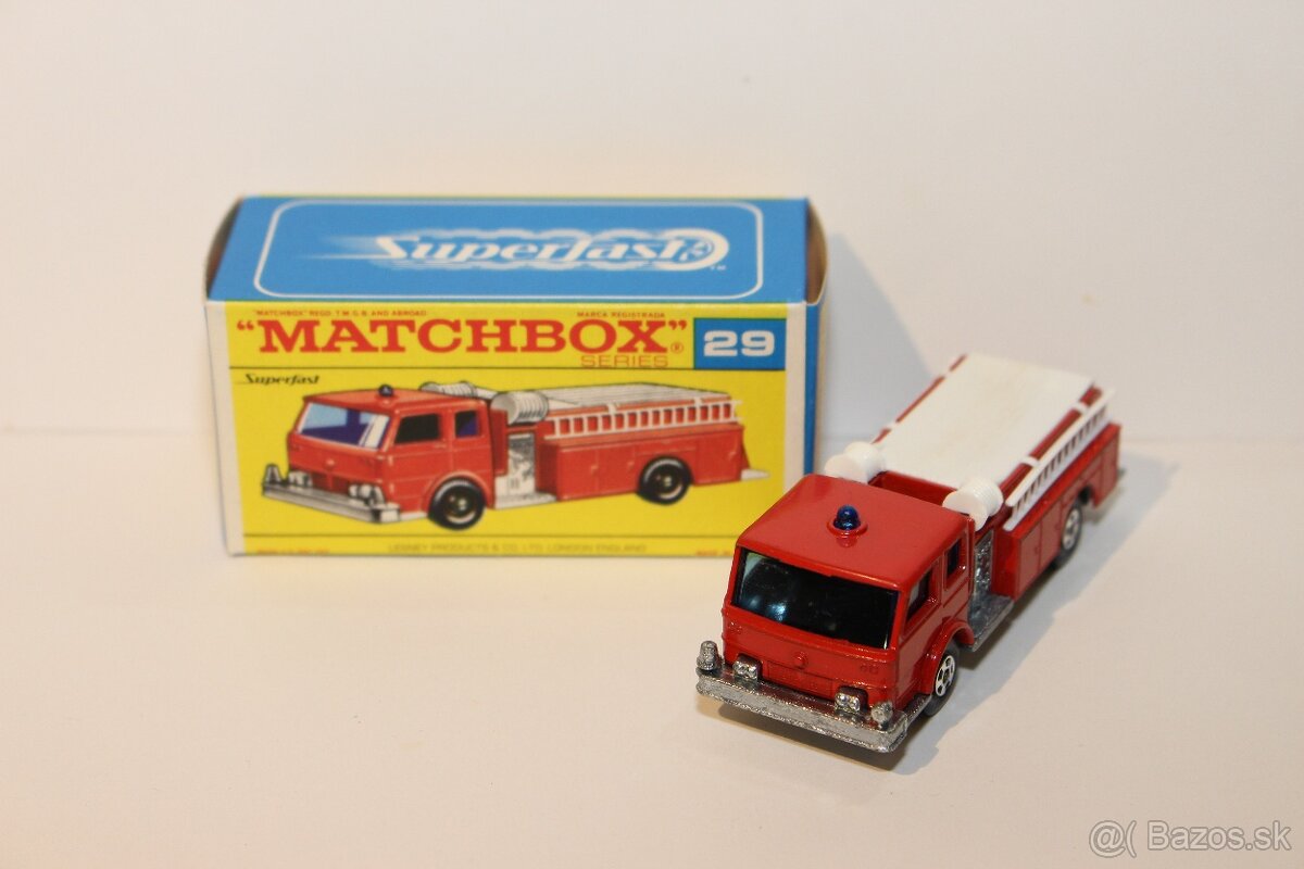 Matchbox SF Fire pumper truck