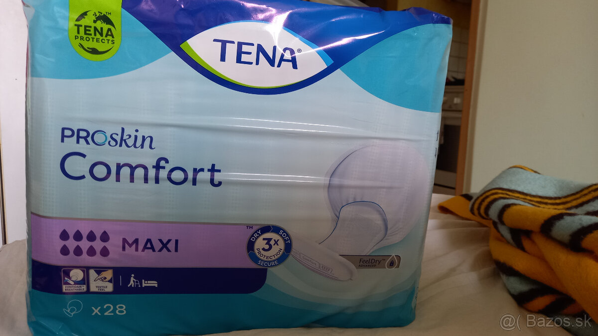 Predám plienky TENA ProSkin Comfort Maxi