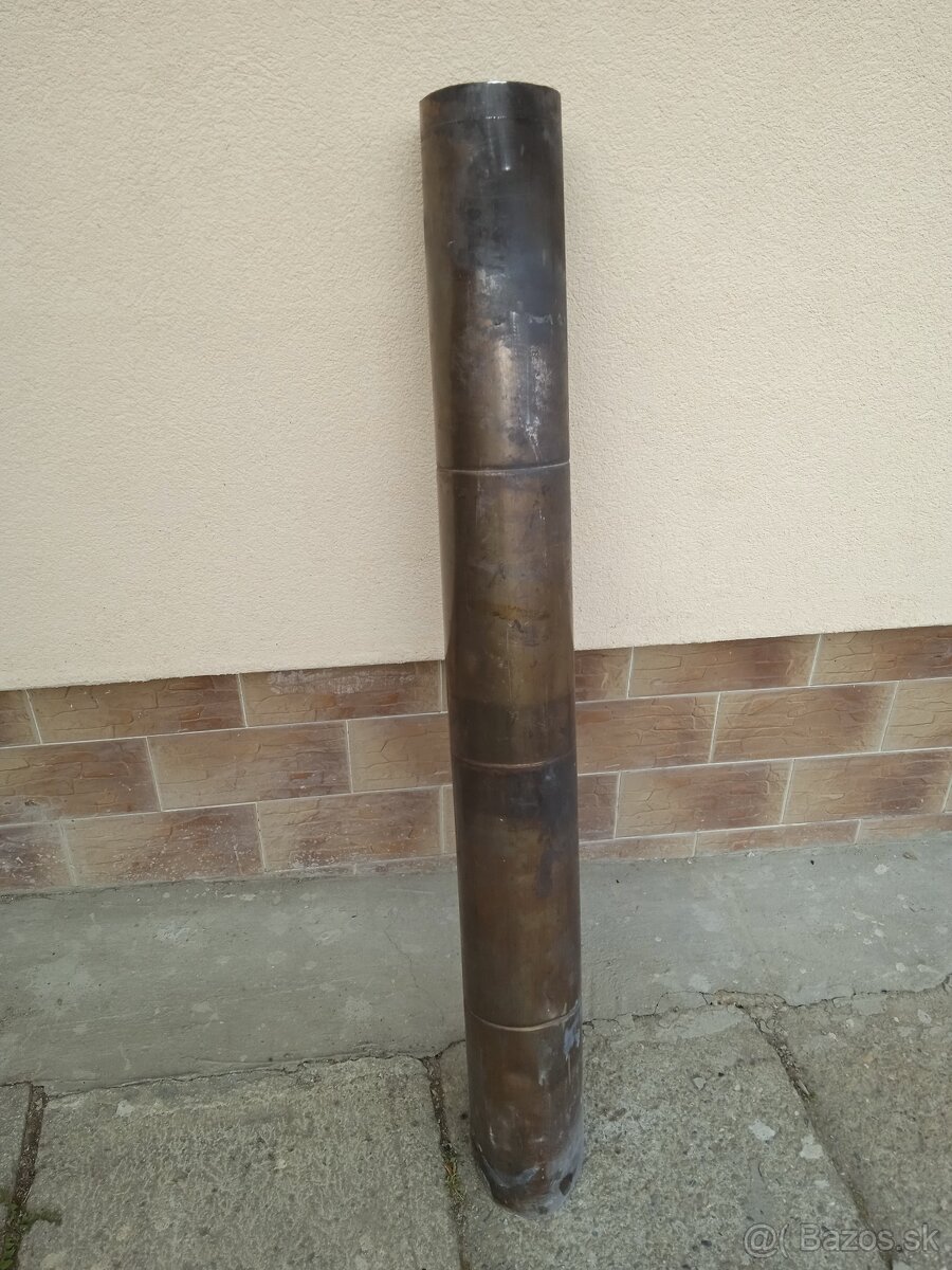 Dymovod, kominova rura,  priemer 15 cm, dl 1,2 m