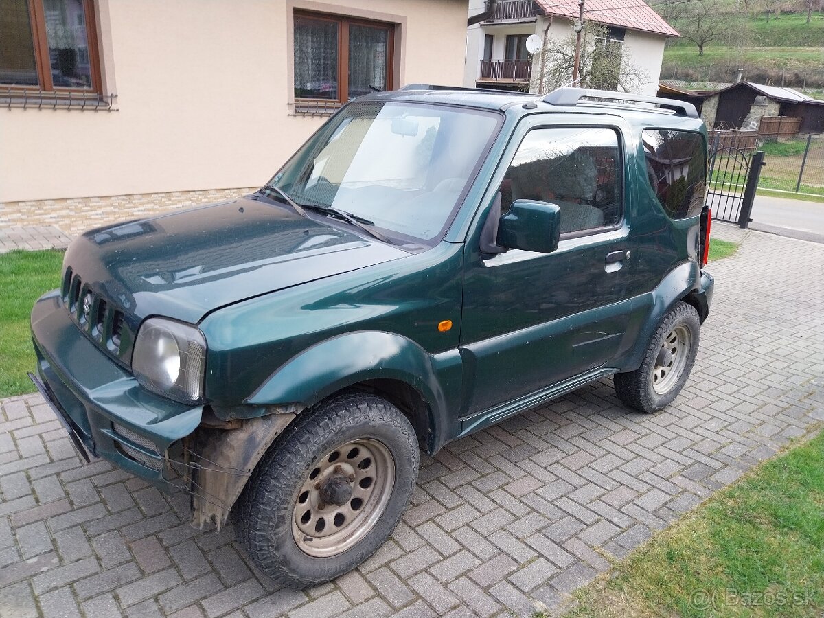Suzuki Jimny 1,3 16V, 4x4, rozpredám na súčiastky