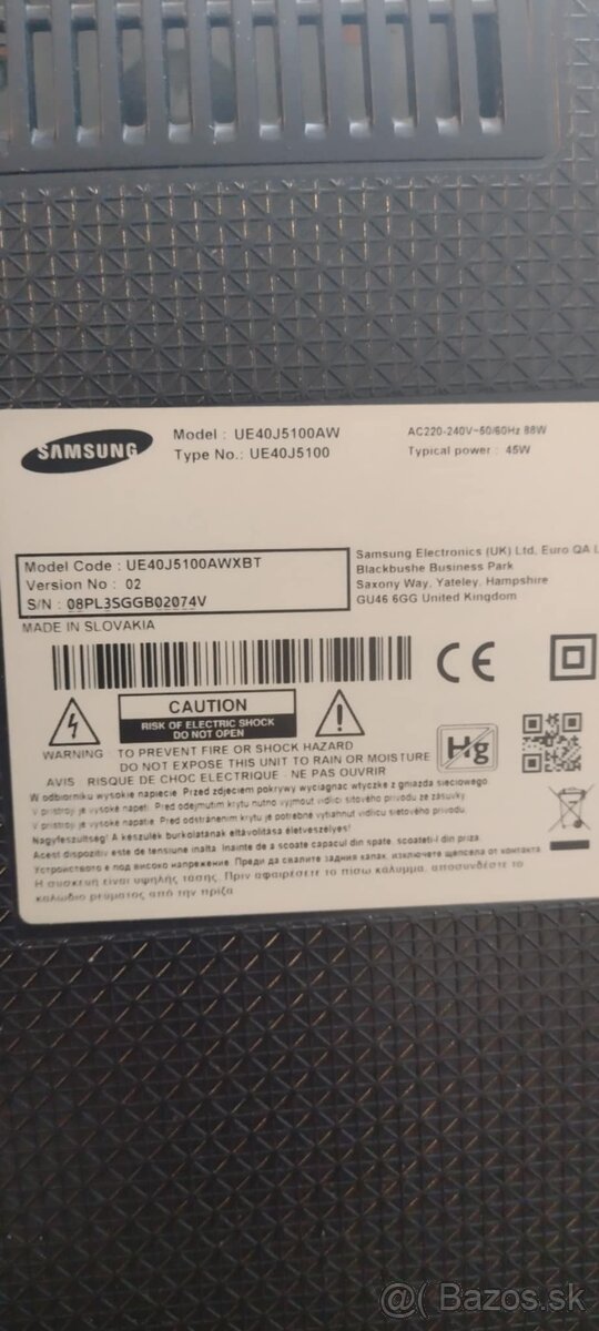 Tv samsung
