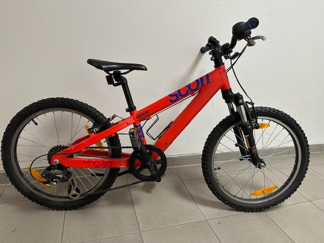 Predám detský bycikel SCOTT a ROCKRIDER, veľkosť 20"
