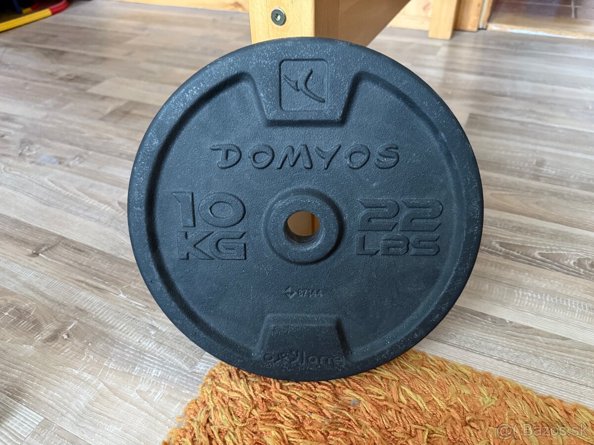 Liatinové závažie 4x10kg 28mm