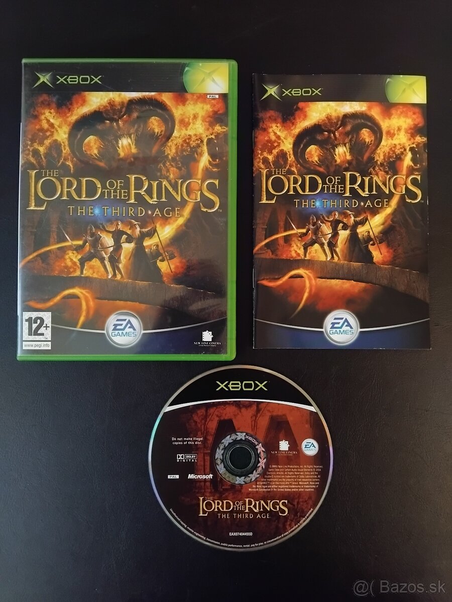 Hra pre Xbox Classic - The Lord of the Rings The Third Age