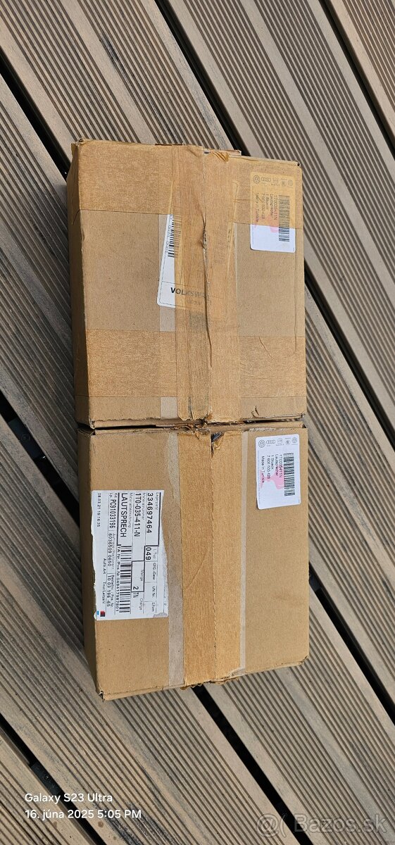 Dvojpásmové reproduktory VW Touran 1T0035411N