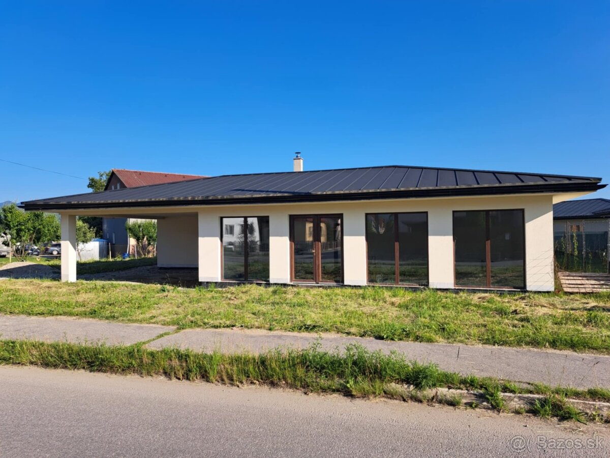 Novostavba rodinný dom Bungalov, Martin - Priekopa