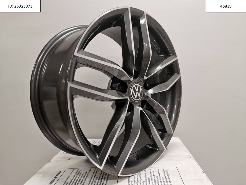 8J R18 5x112 ET50 alu disky Vw Golf, Caddy, T-roc 1205