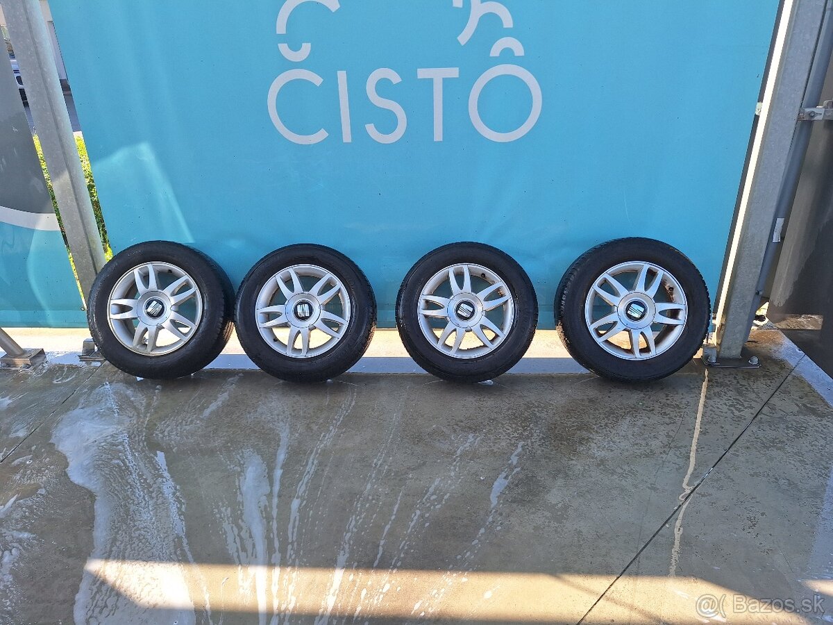 🛞 Originálne elektróny SEAT 15" – 5x100 (iba disky)