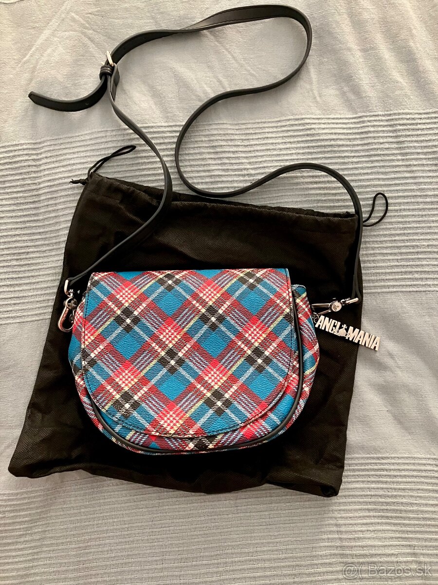 Vivienne Westwood Shuka Tartan Anglomania crossbody bag