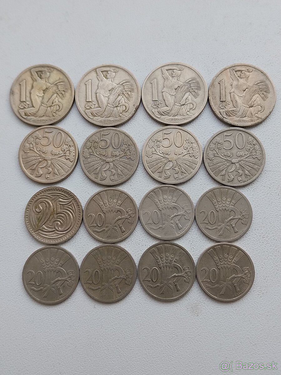 Mince čsr 1918 -1938
