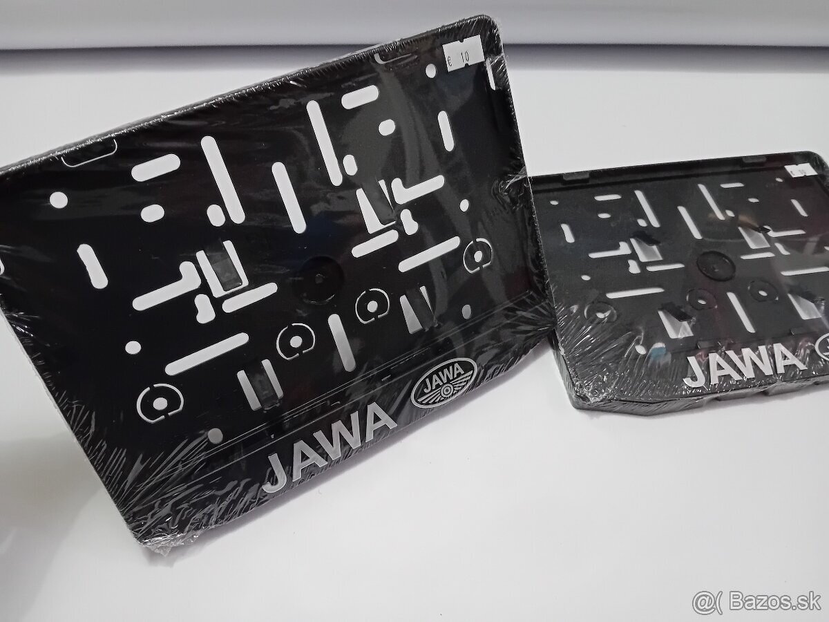 Držiak ŠPZ LOGO JAWA