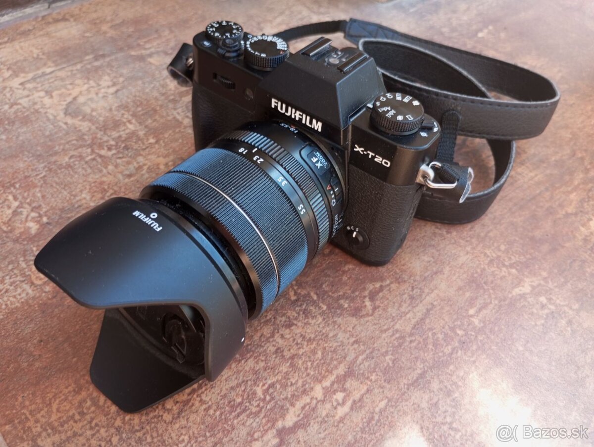 Predám fotoaparát FUJIFILM X-T20 telo + príslušenstvo