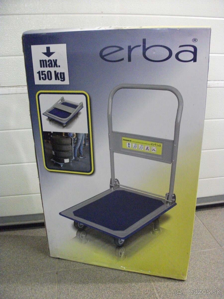 Pedám nový(nerozbalený)skladací vozik do 150kg.