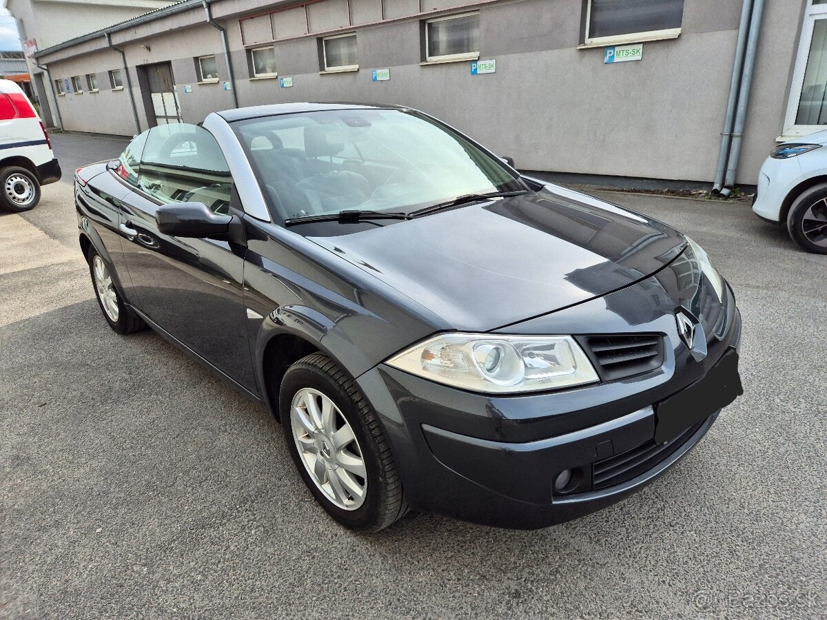 Renault megane cabrio 1,6i dynamique,super stav,odpocet DPH