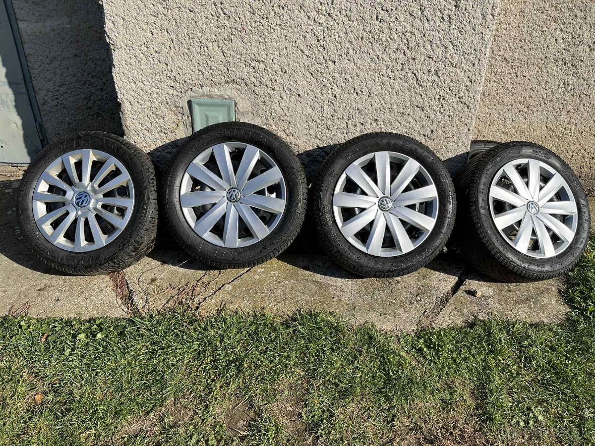 Plechové disky aj zo zimnými pneumatikami 5x112 R16