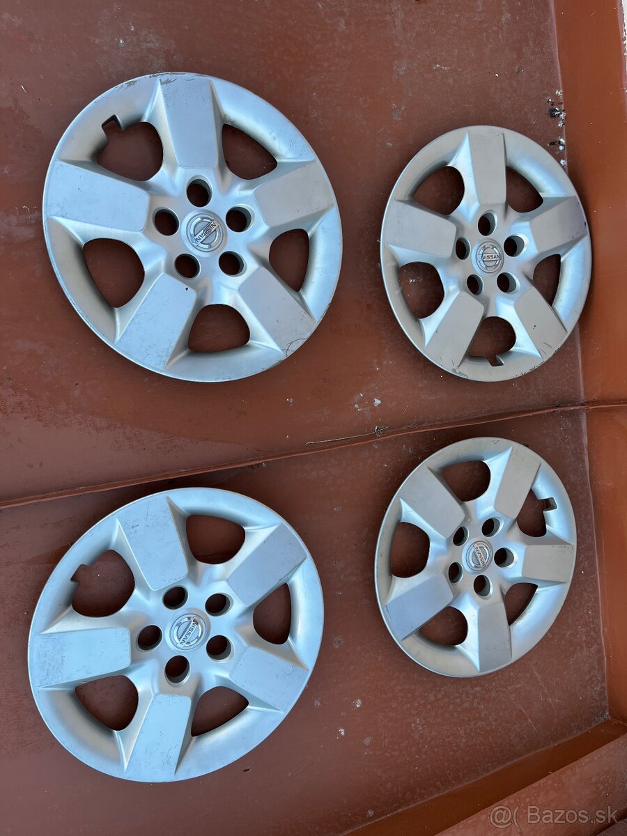 Originálne puklice na Nissan X-Trail T31