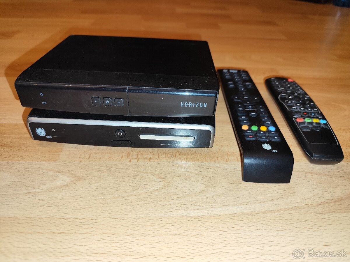 Predám 2 x UPC set-top box