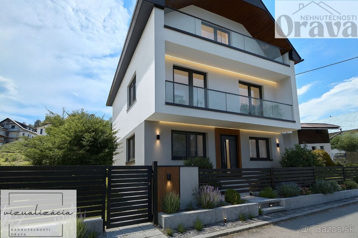 Rodinný dom s pozemkom 579m2 na Orave v obci Chlebnice