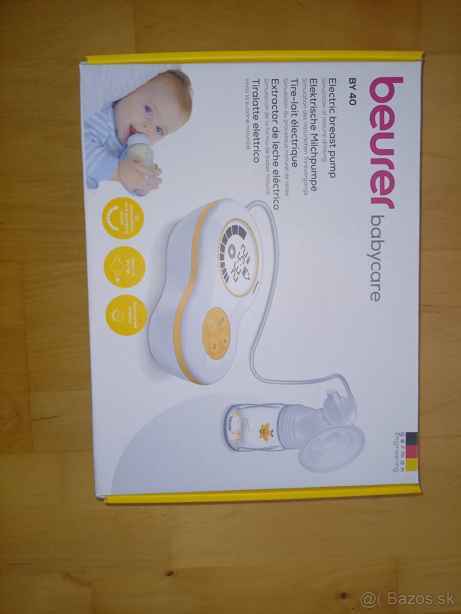 Predám odsávačku Beurer BY40 ešte v záruke